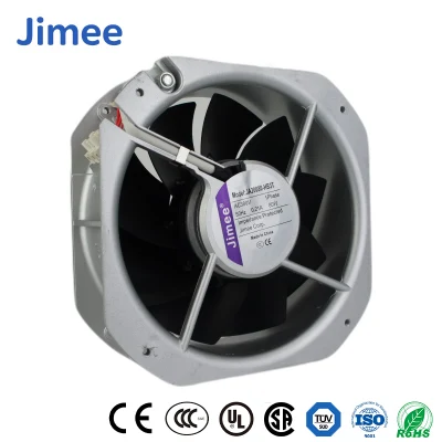 Jimee Motor China Axial-Boxventilator Herstellung von Glasfaserblattmaterial Jm20072b2hl 206*206*72mm AC-Axialgebläse/industrieller Axialventilator für die Luftbelüftung